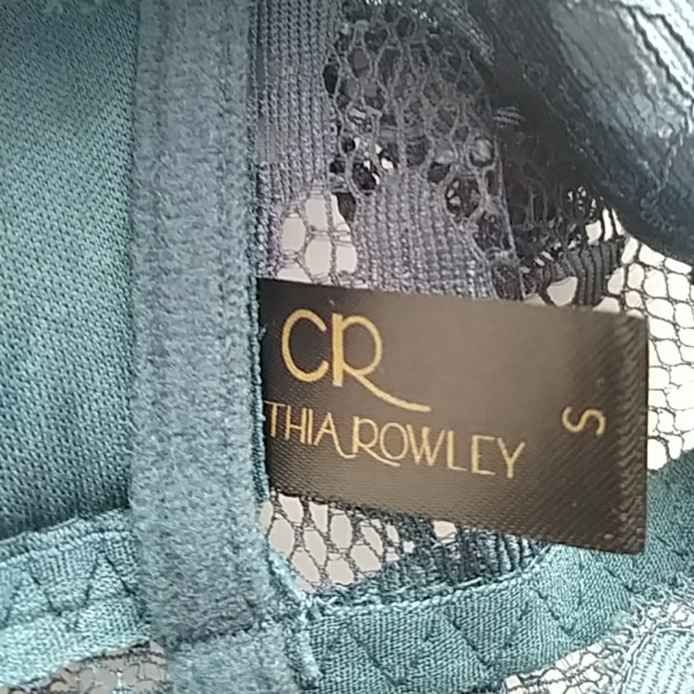 Cynthia Rowley Lace Duchess Bralette Small - Picture 5 of 6